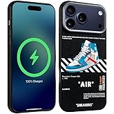 QUNQIN Cool Basketball Sports Sneaker Phone Case for iPhone 17 Pro Case for Boys Men Shockproof Street Designer Aesthetic Compatible with iPhone 17 Pro