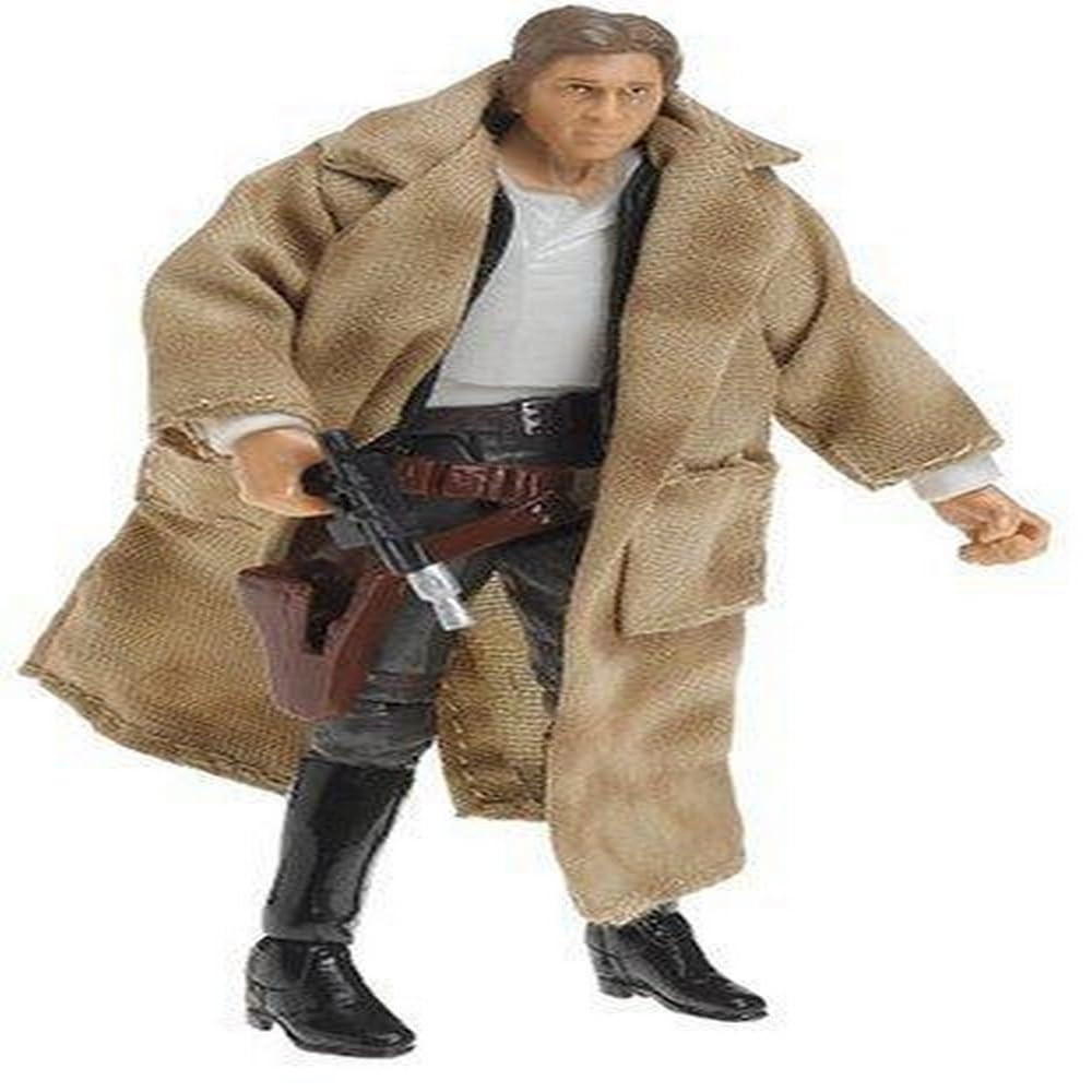 Star Wars The Saga Collection VOTC Han Solo In Trench Coat Action Figure