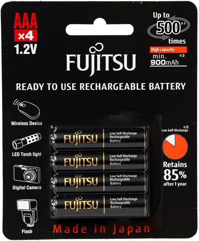Fujitsu аккумуляторы aaa
