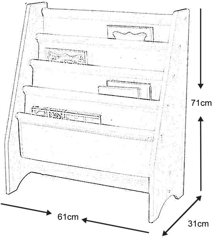 kidkraft sling bookshelf