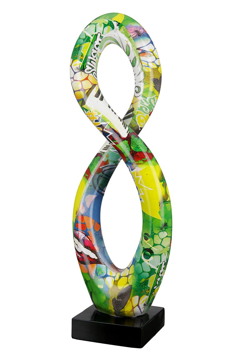 Casablanca mordernes Design Decorative Figurine, Resin, Colourful, Höhe 37 cm