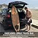 EasyGoProducts Surf Sac – Wetsuit Changing Mat and Dry Carry Bag – Large Waterproof Surf Bag with Drawstring, use as Wetsuit Bag or for Swimsuits – Bonus Shoulder Strap for Hands Free