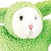 Zanies Cuddly Berber Baby Lamb Dog Toys, Green 8-Inch