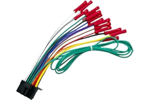 WILDTUNDRA 16 Pin Pioneer Wiring Harness Radio Stereo Connector for Aftermarket Radio Wire Harness Replacement for Pioneer DEH AVH AVIC MVH FH SPH Pioneer Stereo Power Plug for AVH-120BT AVH-1500NEX AVH-200EX