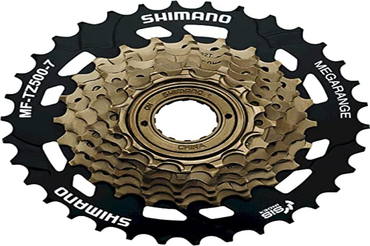 SHIMANO Unisex - Adult E-MFTZ5107434 Screw Ring, Brown/Black, 14-16-18-20-22-24-34 Teeth