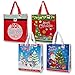 12 Jumbo Christmas Tote Bags with Handles 14