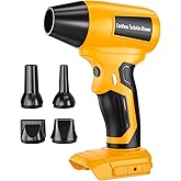 Taingwei Cordless Leaf Blower for Dewalt 20V Battery - High-Speed, Brushless Motor, 130,000 RPM, Lightweight Handheld Design for Leaves,Dust,Snow,Lawn Care,Patio Cleaning(Battery Not Included)