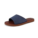 CUSHIONAIRE Carly Slip On Womens Slides – Open
