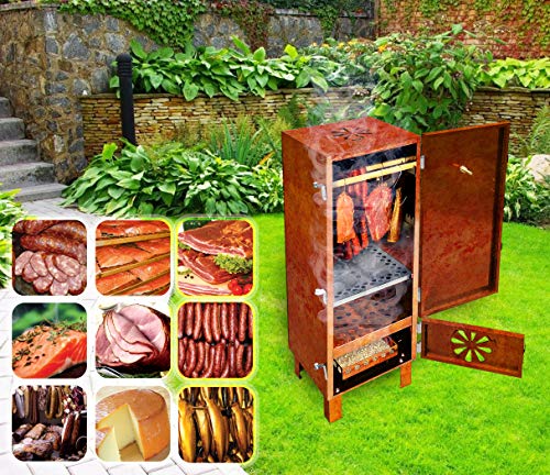 Firend Räucherofen/Räucherkammer aus Cortenstahl Premium + Zubehör – Bild 6