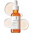 La Roche-Posay Pure 12% Vitamin C Serum For Face With Hyaluronic Acid & Salicylic Acid, Hydrating Face Serum, Boost Radiance & Reduce Wrinkles, 2 Formulas for Normal or Oily Skin Control
