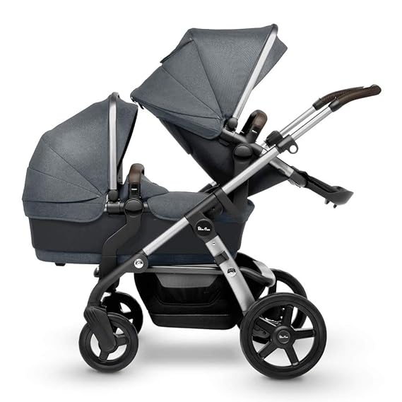 double bassinet pram