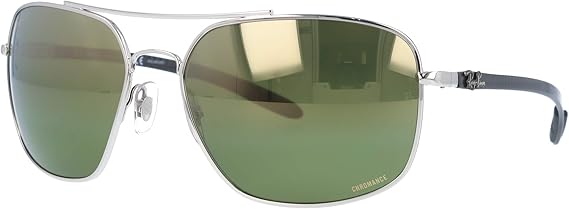 Amazon Co Jp レイバン サングラス クロマンス 偏光サングラス ミラーレンズ Ray Ban Chromance Rb22ch 003 6o 62サイズ スクエア ユニセックス メンズ レディース ギフト 並行輸入品 服 ファッション小物