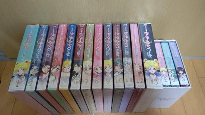 Amazon Co Jp 美品美少女戦士セーラームーンcrystal Blu Ray全巻セット 初回限定版 おまけ付き ホビー 通販