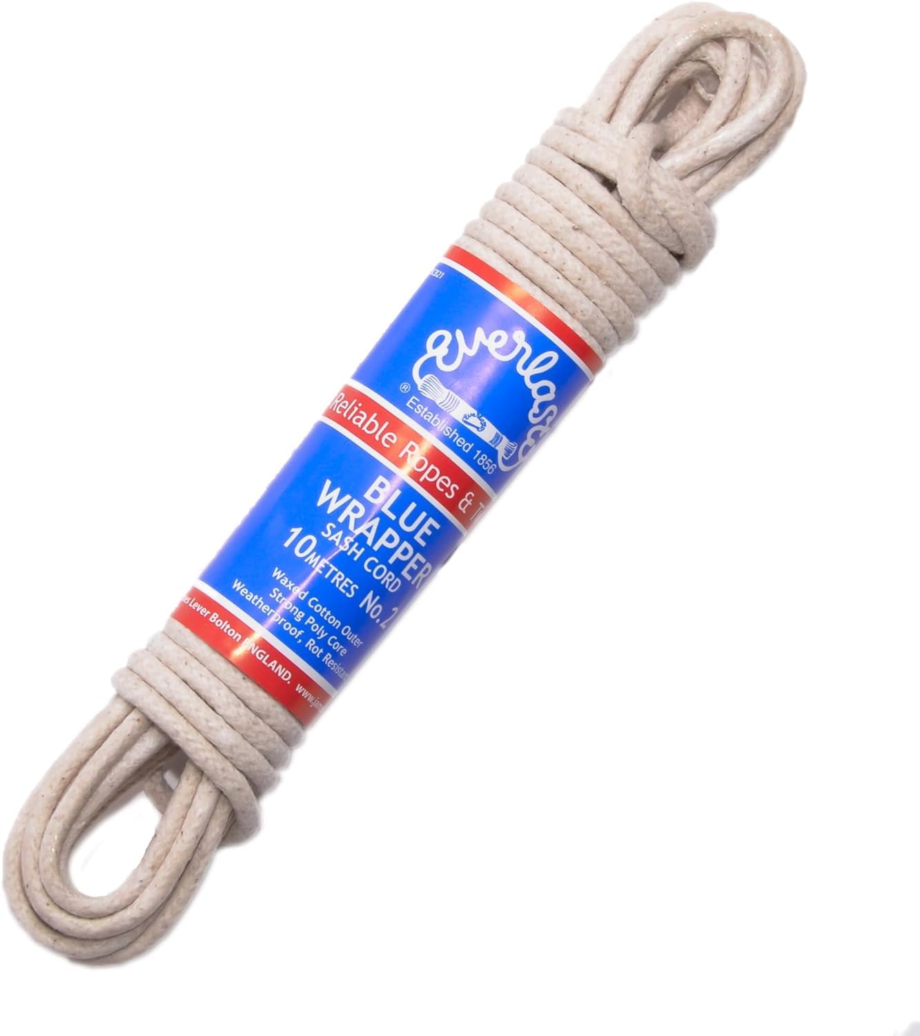 EVERLASTO NO.2 BLUE WRAPPER SASH CORD (6mm x 25M)