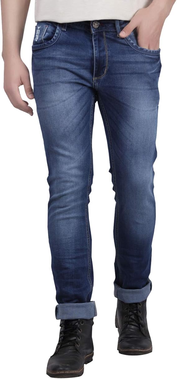 Buy Buffalo Men's Slim Fit Jeans (1002463964INDIGO_36_Blue_36) at Amazon.in