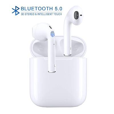 thumbnail image 2 of Mpow 1100 Series Bluetooth 5.0 Earbuds - Wireless Stereo With Charging Case, IPX5, CVC8.0 2 of 4
