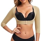 JOYSHAPER Upper Arm Shaper for Women Posture Corrector Tops Compression Sleeves Slimming Sleeves