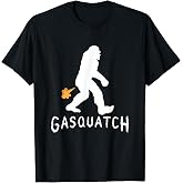 Gasquatch Funny Bigfoot Farting Gassy Sasquatch Fart T-Shirt
