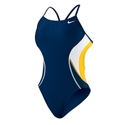yellow nike swimsuit
