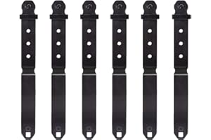 Boosteady Molle Clips, Molle Straps Short Clips，Pack of 6