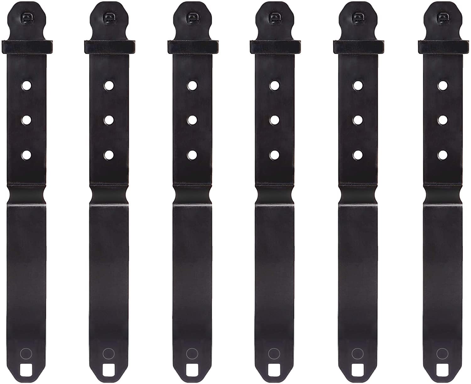 Boosteady Molle Clips, Pack of 6 Short Clips for Molle Straps Molle Holster Pouch