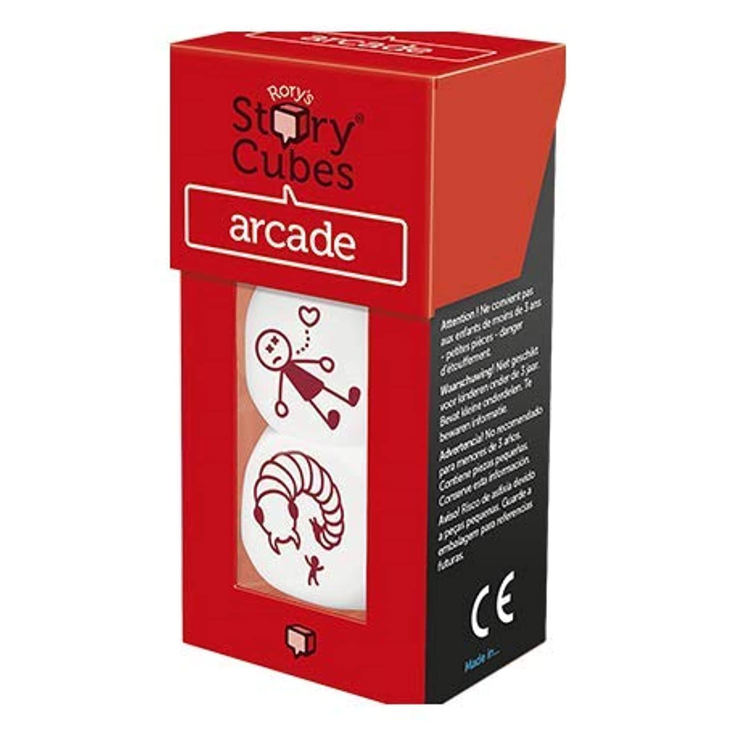Asmodee - Story Cubes: Arcade - Multilanguage. (ASMRSC27ML1)