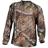 Robinson Scent Blocker 8th Layer Long Sleeve Polyester Shirt with S3 Silver, APX, X-Large