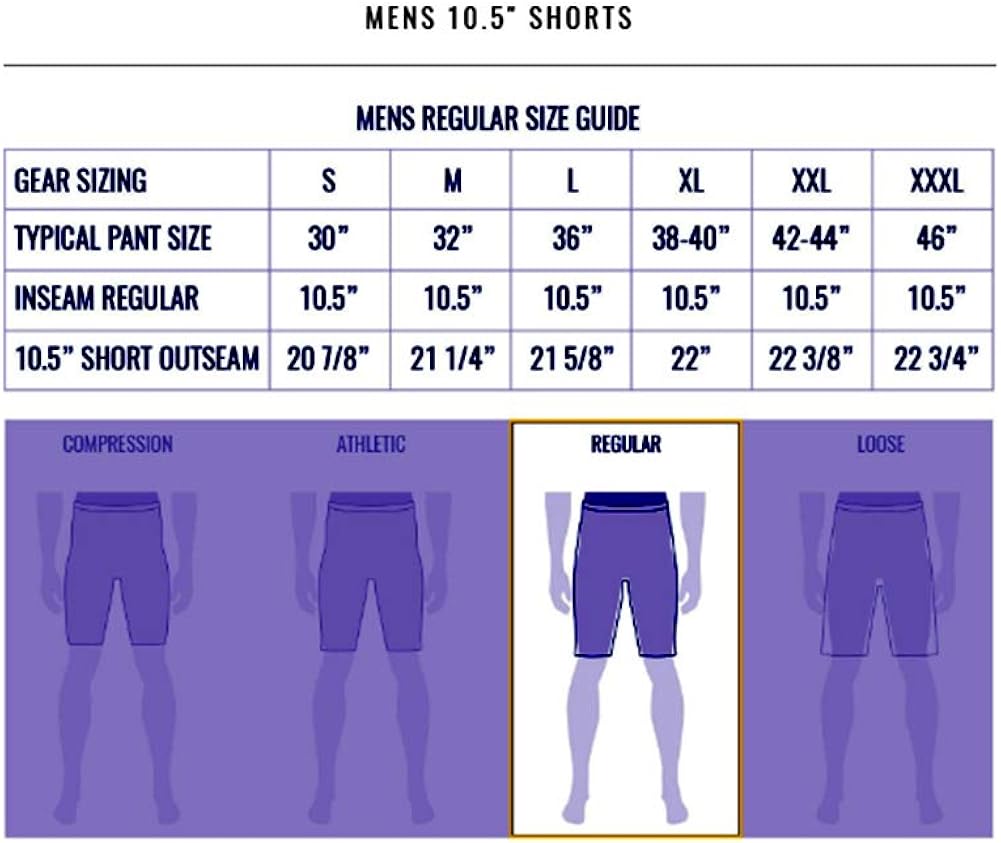 Huk NXTLVL 10.5" Men's Short: Clothing