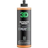 3D GLW Series Ultimate Wash – pH Neutral Car Wash Soap with Ultra Foam – Scratch-Free, High-Foaming Shampoo for Paint Protection – Safe for All Finishes - 16 oz