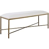 Uttermost 23886 Avenham - Bench-20.25 Inches Tall and 50.5 Inches Wide