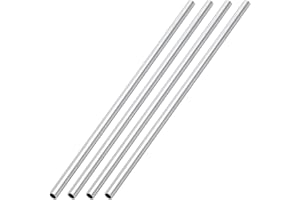 UAUAFIFI 6061 Aluminum Tubing, 5/16" (8mm) OD x 1/5" (5mm) ID 13” Length 1.5mm Wall Thickness Seamless Round Tube Metal Straight Pipe for Industry, DIY, Furnishing,Decoration,Industry