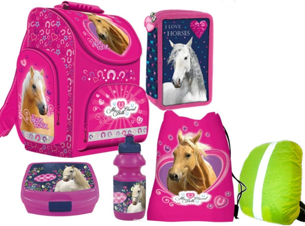 Horse Pony School Bag School Bag XXL Pencil Bag Gym Bag