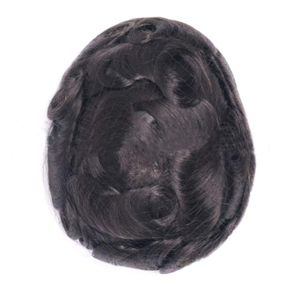 Amazon Com Cxyp Human Hair Toupee French Lace Poly Around
