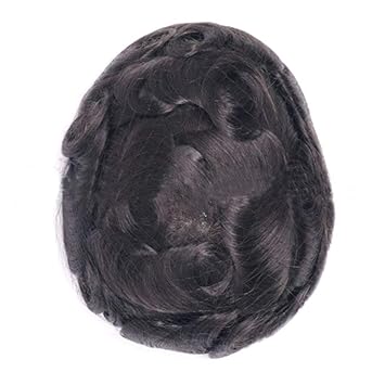 Amazon Com Cxyp Human Hair Toupee French Lace Poly Around