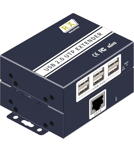 Amazon.com: Icron ICR-2301 USB 2.0 Ranger 2301 Single Port CAT 5e