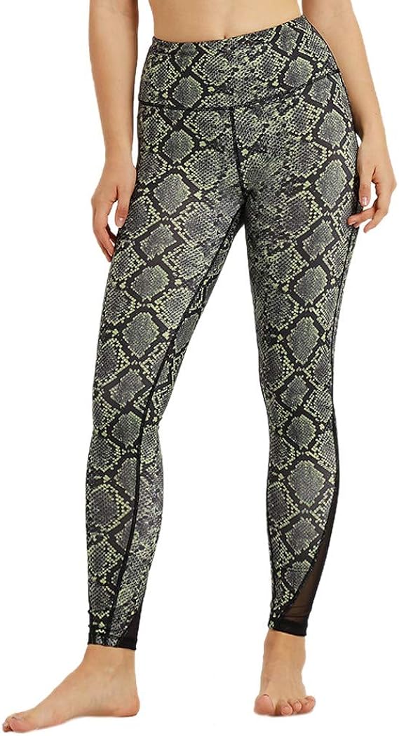 Women’s Snake Printed Leggings Patterned