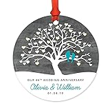 Andaz Press Personalized Round Metal Keepsake