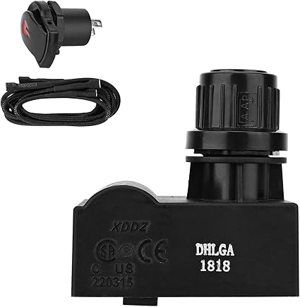 Amazon Com Dcyourhome Electronic Igniter Kit Replacement For Char Broil G511 0055 W1 And Other Char Broil Models Ignition Module Ignitor 2 Outlets And Electronic Ignition Switch Button Garden Outdoor