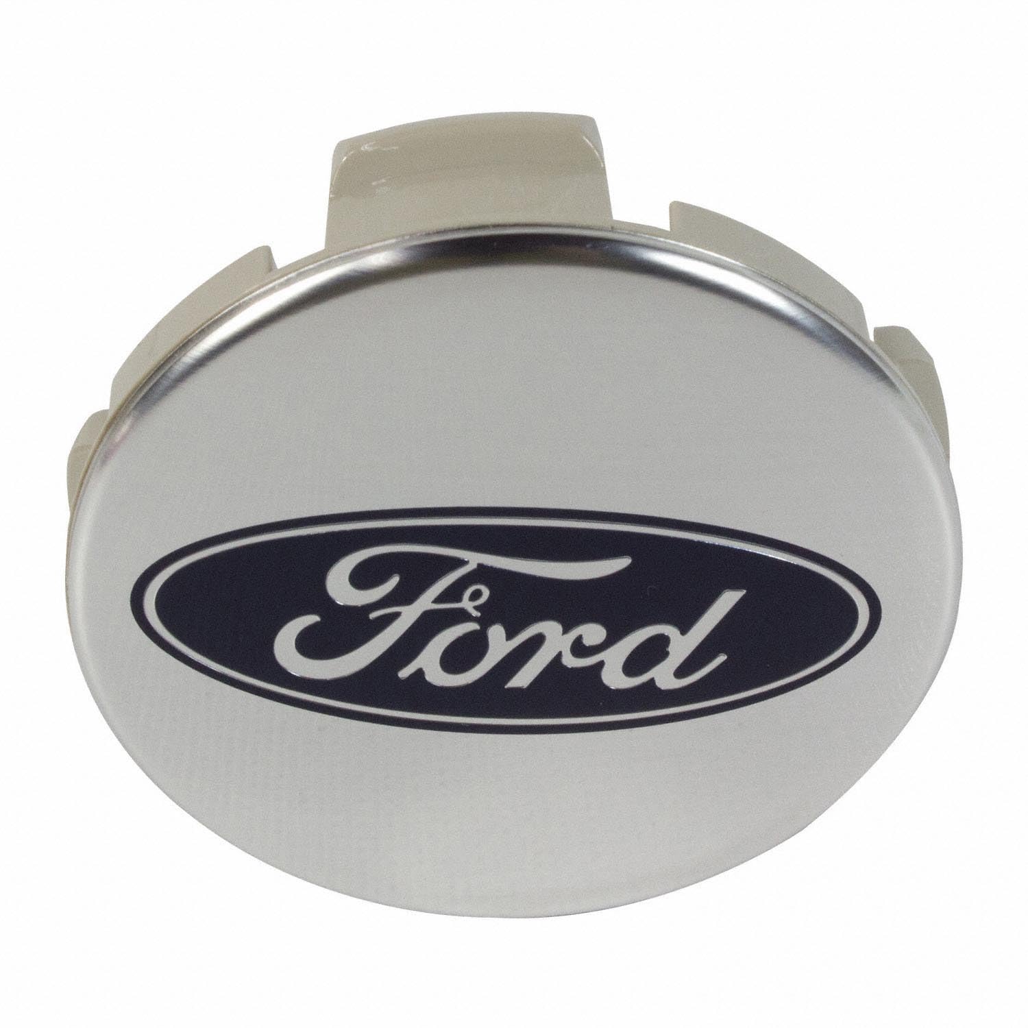 Photo 1 of Ford 2015-2025 OEM Genuine 2.5in Diameter Chrome Center Cap with Blue Oval Ford Logo FL3Z-1130-K