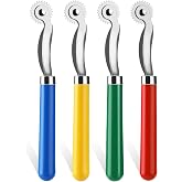 Nitlak 4PCS Tracing Wheel, Stitch Marking Spacer, Tracing Wheel Sewing Tool | Plastic Handle Stainless Steel Pounce Wheel, Tracing Wheel for Sewing Patterns, Leathercraft, Professional Marking Spacer
