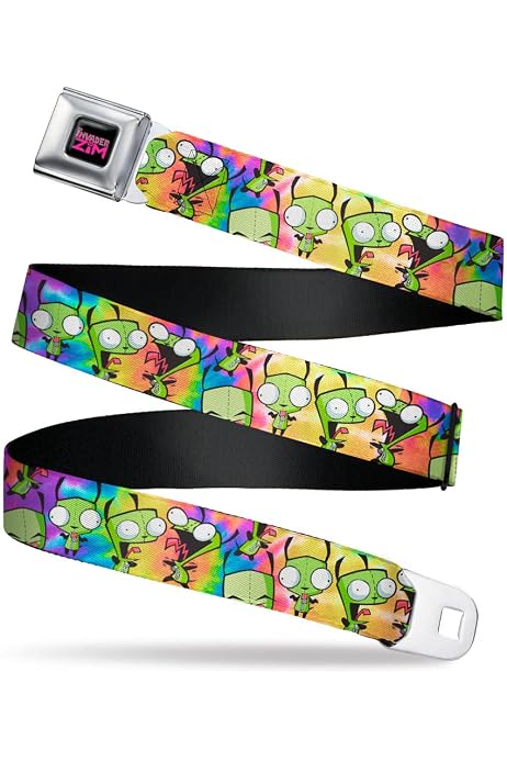 Buckle-Down Kids Seatbelt Belt - Adjustable Fashion Belt With Automotive-Style Buckle (1 Inch Wide, Fits Sizes 4-20) - View #6