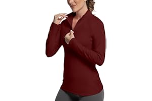 GGOV Golf Shirts for Woman UPF 50+ Sun Protection Quick Dry Lightweight Long Sleeve Polo Shirts for Woman Rash Guard