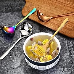 MBBITL 2-Pack Rainbow Soup Ladle 304 Stainless