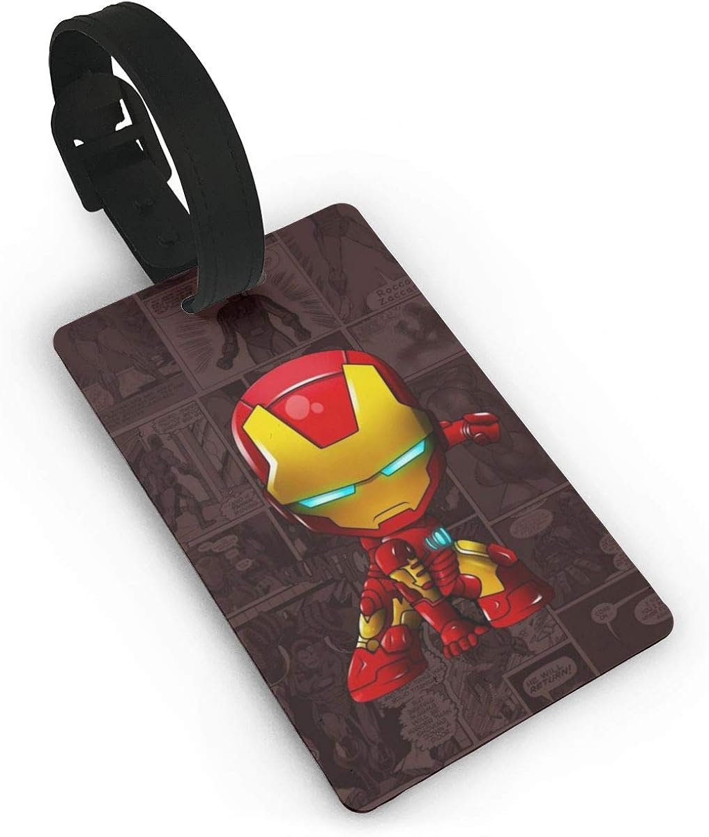 iron man luggage tag