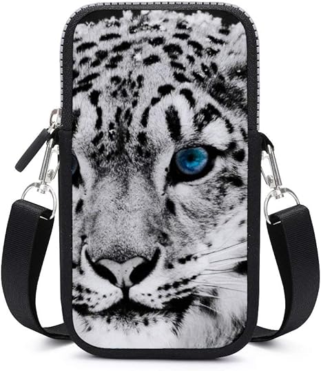 Download Amazon Com Niyoung Women Girls Small Crossbody Cell Phone Purse Snow Leopard Lightweight Fashion Messenger Shoulder Bag Handbag Wallet Purse For Travel Work Shopping Home Kitchen