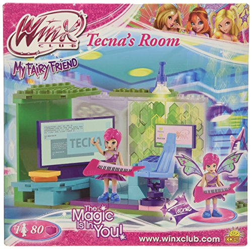 Winx Club, Tecna's Room, 80 Building Bricks By Cobi