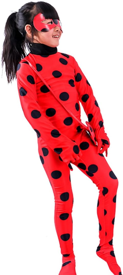 Pretty Princess Ladybug Costume Girls Dress Up Set