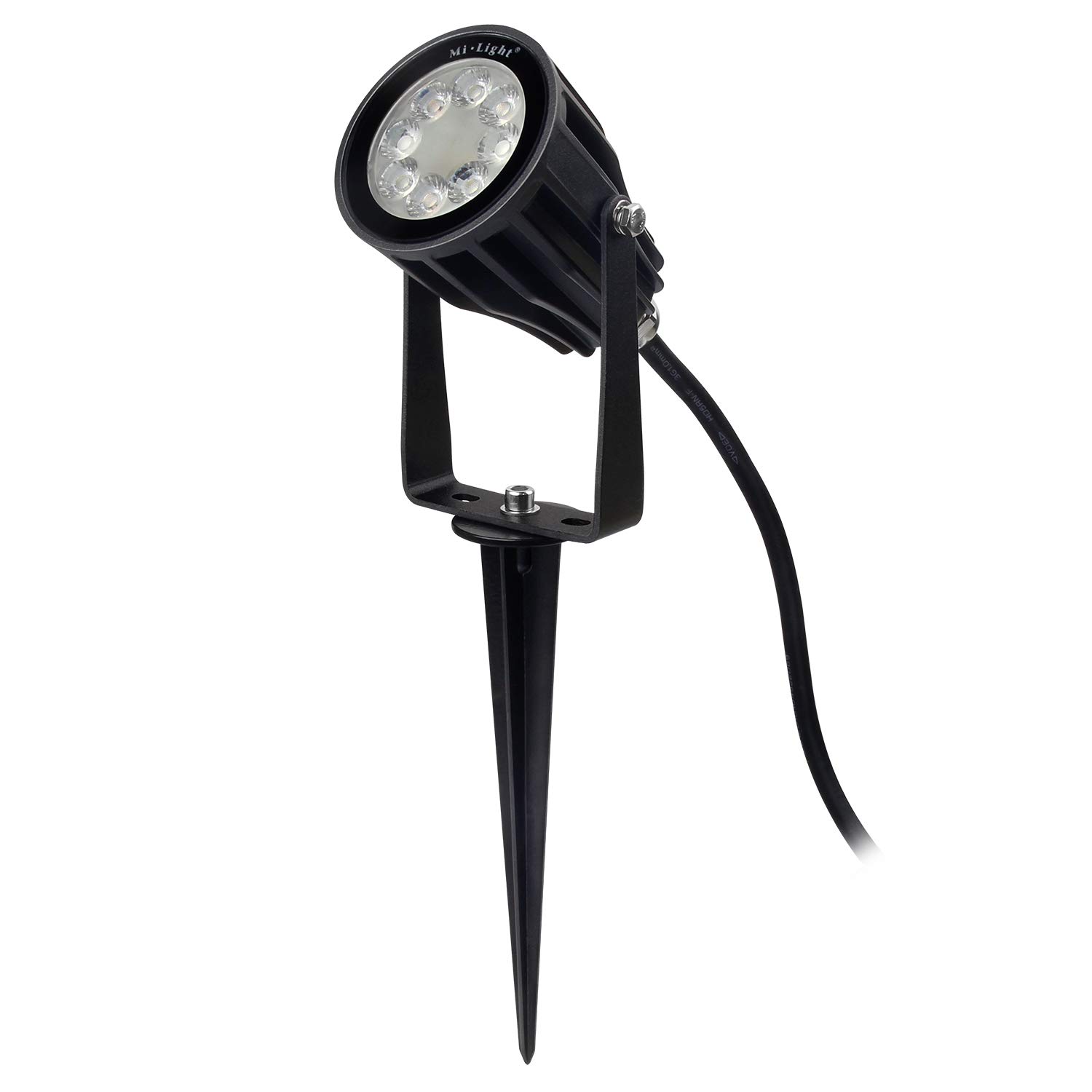 lighteu®, Milight Miboxer 6W AC100~240V Garden Spotlight RGBCCT Multi-Color Change and Color Temperature Adjustable WiFi LED Garden Lawn Light IP66 Waterproof futC04