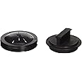 Waste King 1025 Sink Stopper and Splash Guard (Black)