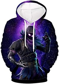 Longwing Sudadera con Capucha Sudadera de Cuello Redondo Unisex Estampada Creativa. 